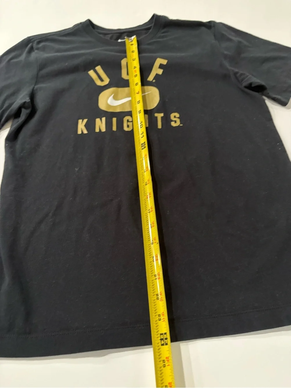 Nike Black UCF Knights Short Sleeve Dri Fit Tee with Gold Logo